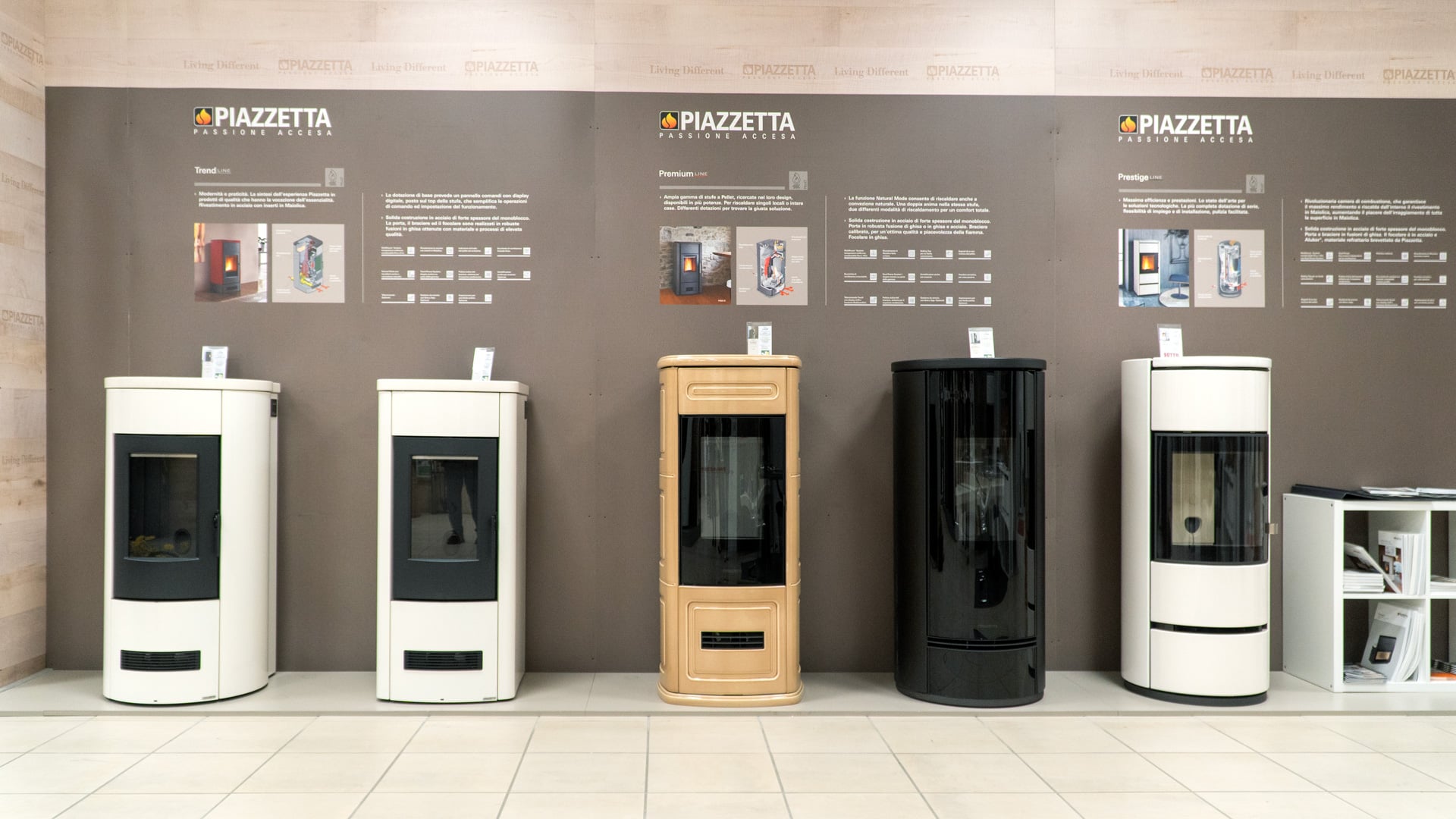 Dove il fuoco incontra  il design