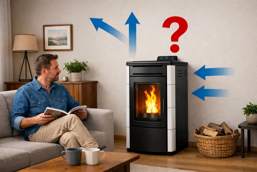 Esistono stufe a pellet senza canna fumaria?