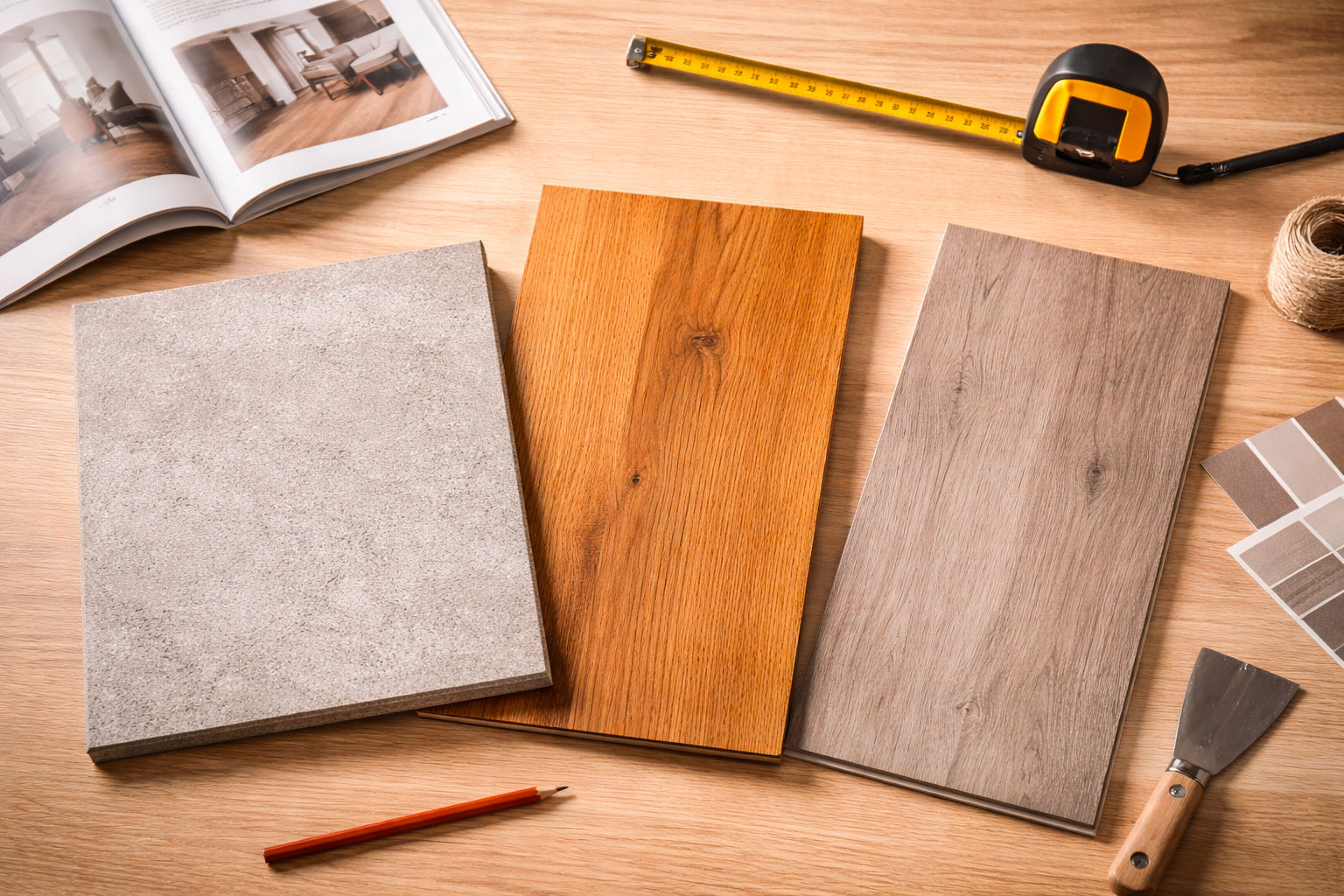 Pavimenti e rivestimenti: gres, parquet, SPC/LVT — cosa scegliere stanza per stanza