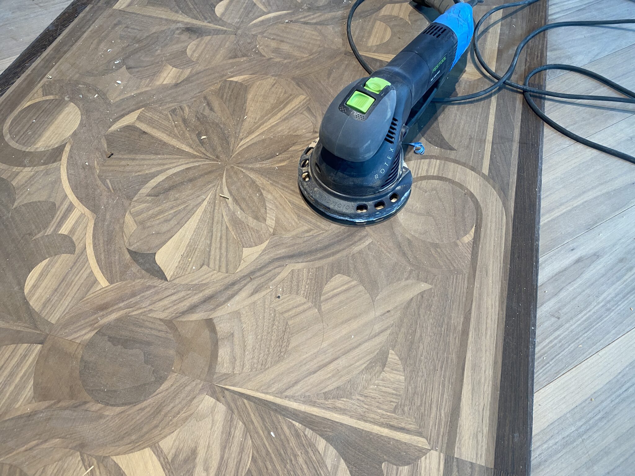 La posa del parquet